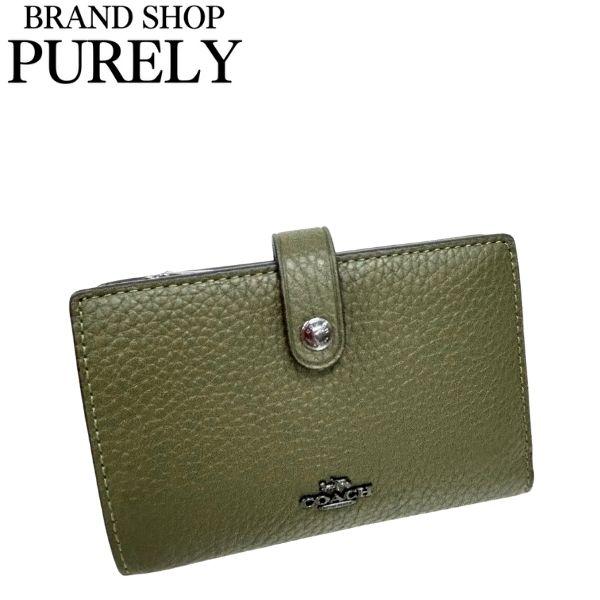 COACH（コーチ） 国内発送 財布 レディース 折り財布 レザー 2 IN 1
