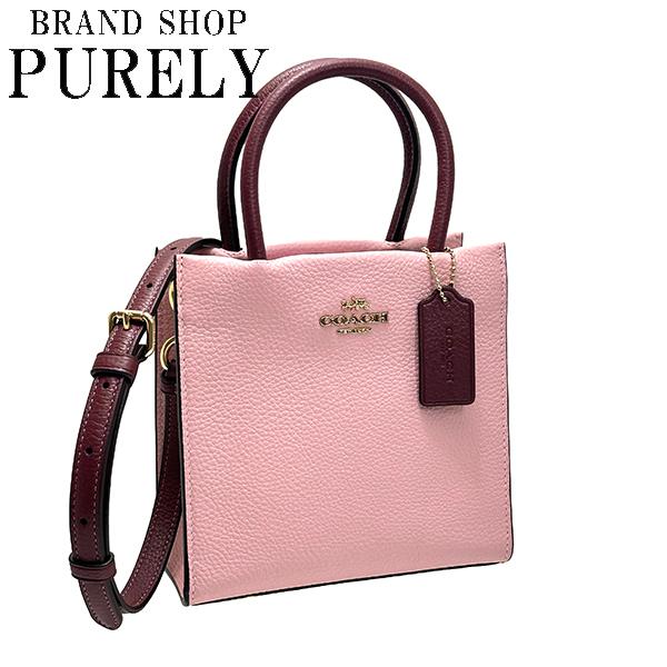 COACH コーチ バッグ レディース ハンドバッグ レザー ミニ キャリー  