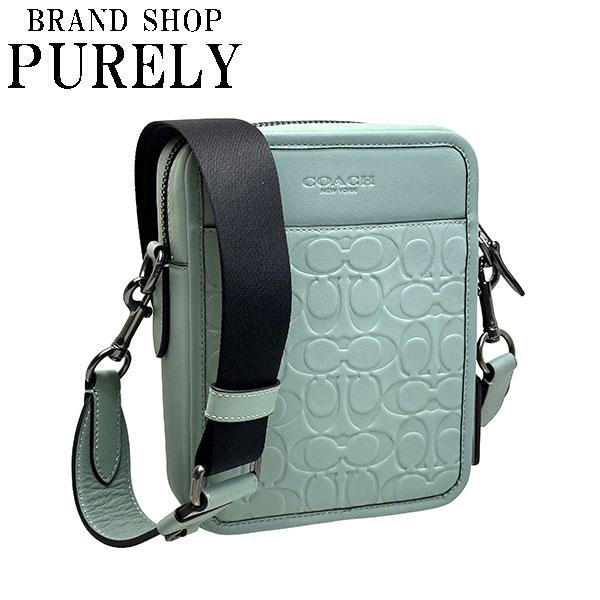コーチ バッグ メンズ COACH ショルダーバッグ シグネチャー レザー