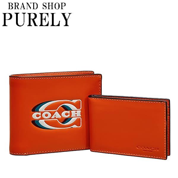 COACH 国内発送 コーチ 財布 メンズ 折り財布 ユニセックス