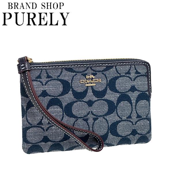 COACH（コーチ） 国内発送 ポーチ レディース 小物入れ シグネチャー