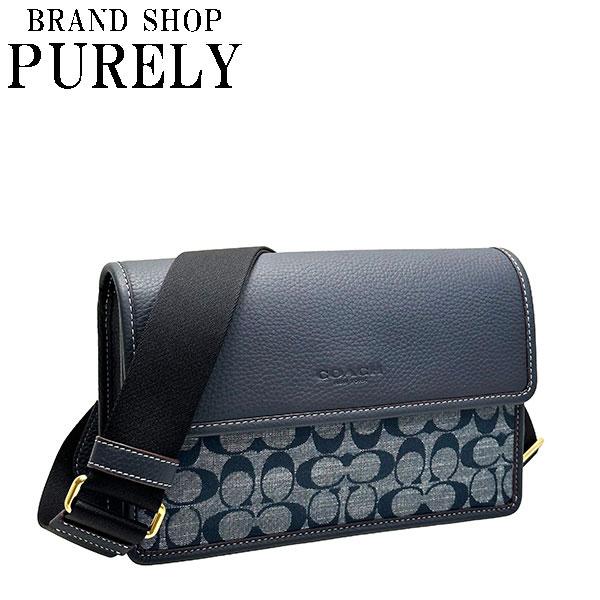 美品 コーチ COACH シグネチャー ショルダーバッグ クロスボディCH828 