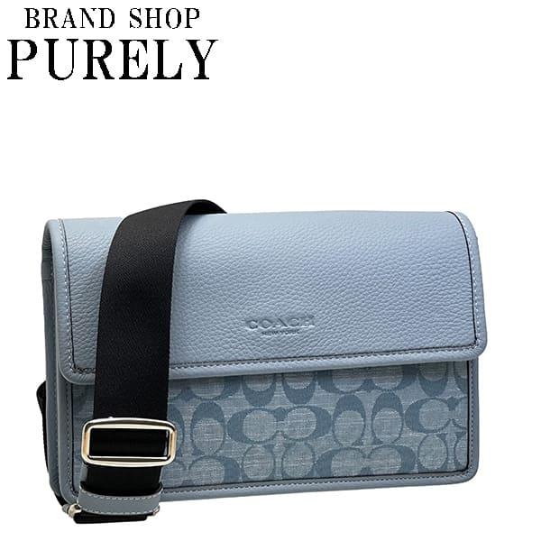 COACH コーチ バッグ メンズ ショルダーバッグ シグネチャー  