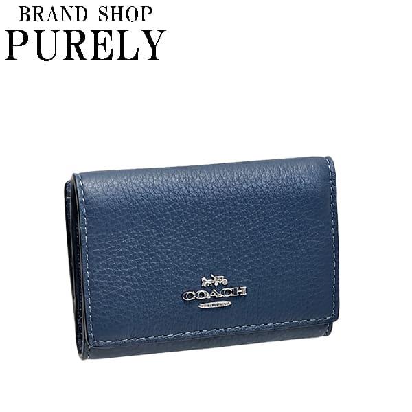 COACH（コーチ） 国内発送 財布 レディース 折り財布 レザー マイクロ