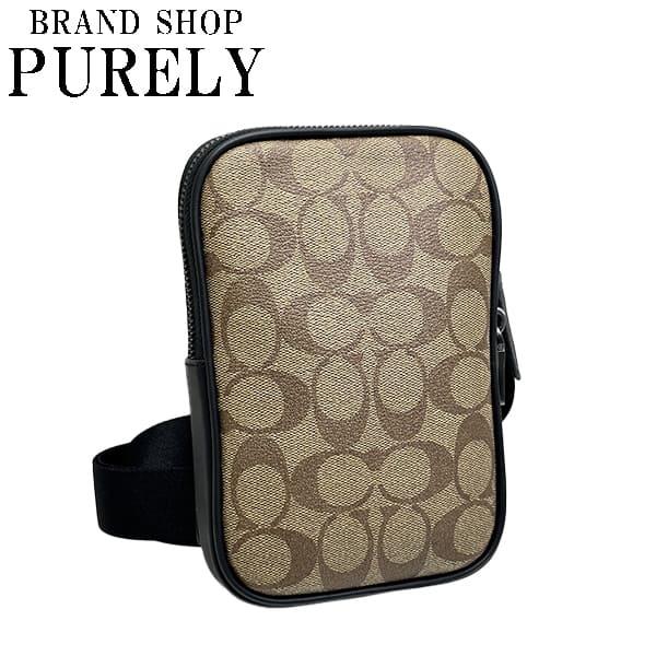 未使用に近い COACH コーチ シグネチャー ショルダーバッグ 2way COACH（コーチ） 国内発送 バッグ メンズ ショルダーバッグ