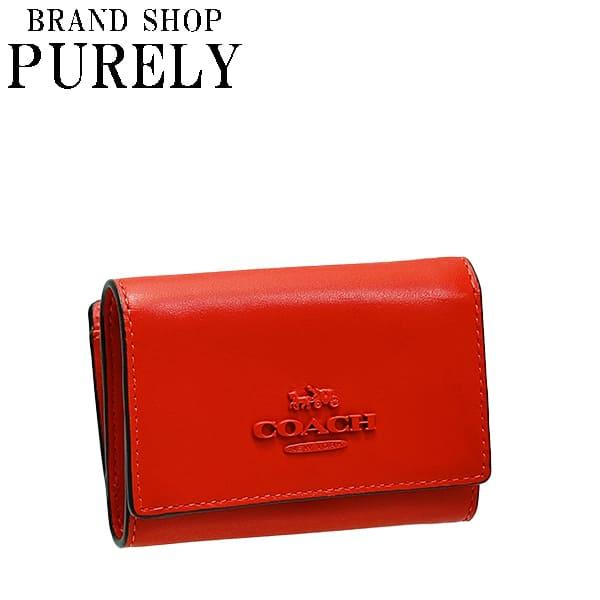 COACH コーチ 財布 レディース 折り財布 レザー マイクロ ウォレット  
