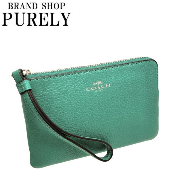 COACH（コーチ） 国内発送 ポーチ レディース 小物入れ レザー 