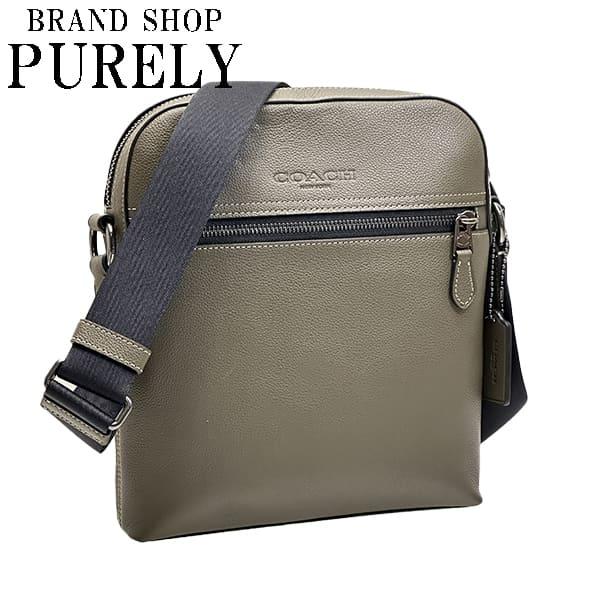 コーチ バッグ メンズ COACH ショルダーバッグ レザー ハウストン 