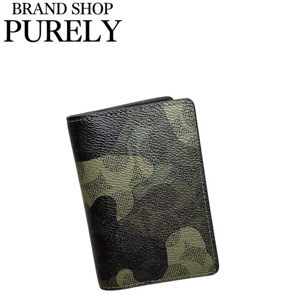 COACH（コーチ） 国内発送 財布 メンズ 折り財布 カモ プリント