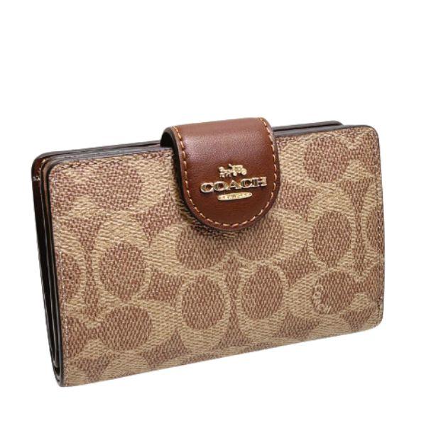 COACH（コーチ） 二つ折り財布 レディース 財布 シグネチャー