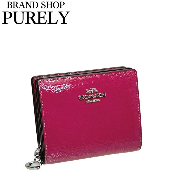 COACH コーチシグネチャー パテントレザーピンク二つ折り財布 楽天市場】【財布】COACH コーチ シグネチャー ハート 二つ折り 財布