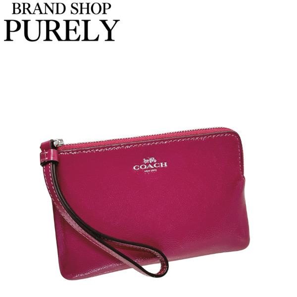 COACH（コーチ） 国内発送 ポーチ レディース 小物入れ パテントレザー