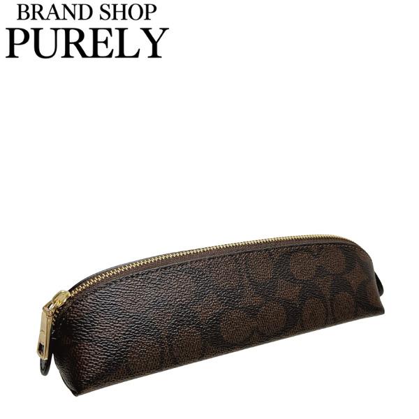 極美品 コーチ 294 アクセサリーポーチ シグネチャー ダークブラウン 楽天市場】コーチ シグネチャー（アクセサリーポーチ｜レディース