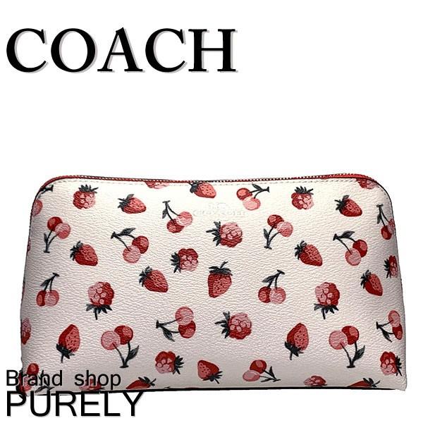 COACH ポーチ COACH 国内発送 コーチ ポーチ レディース 小物 フルーツ