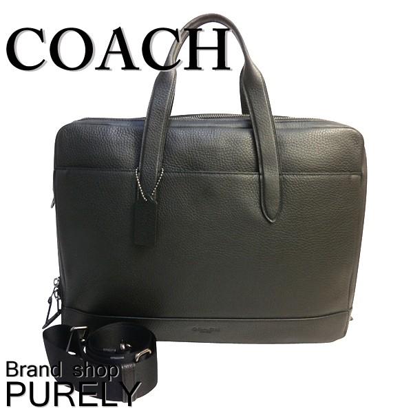 コーチ バッグ メンズ COACH ビジネスバッグ レザー ハミルトン デイ ブリーフ ケース F27617 QB/BK ブラック 送料無料