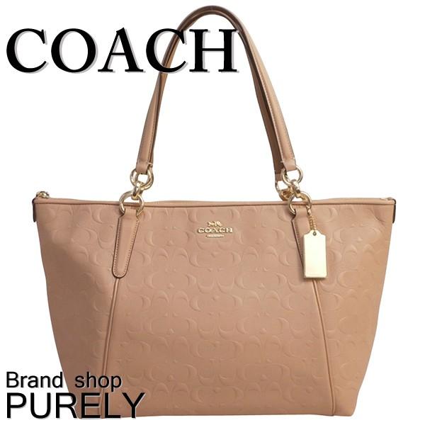 コーチ Coach F29958アウトライン シグネチャー キャンバス ジップ トップ トート トートバッグ カーキブラウン ラグジュアリーブランド通販 ロコンドデパートメント Locondo Departmemt
