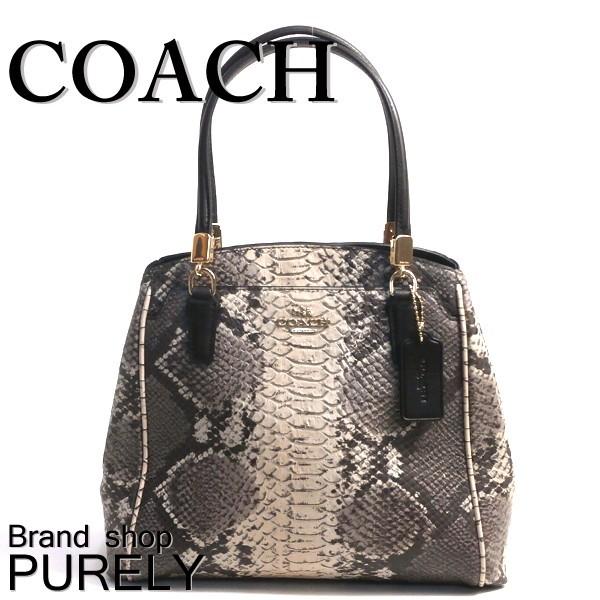 COACH 国内発送 コーチ バッグ レディース 2WAY ハンド パイソン