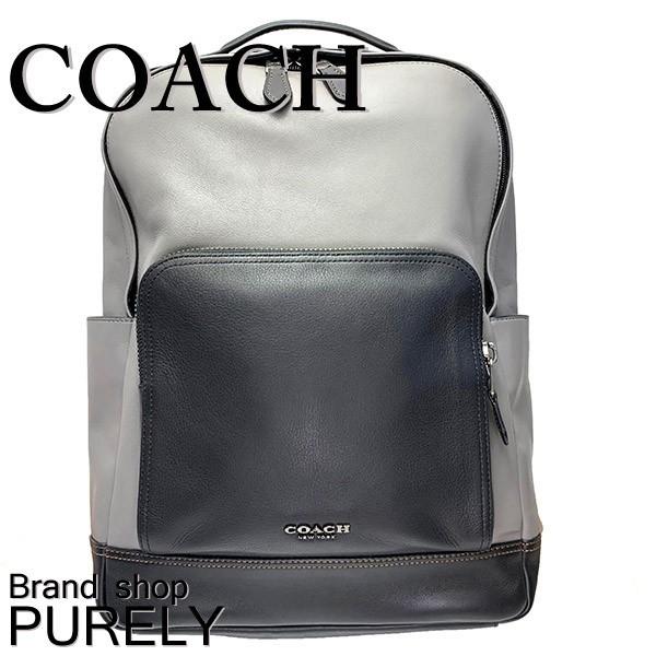 コーチ バッグ メンズ 全品ポイント3倍 Coach リュックサック レザー グラハム バックパック F Qbhgr ヘザーグレー F Qbhgr Purely Shop 通販 Yahoo ショッピング