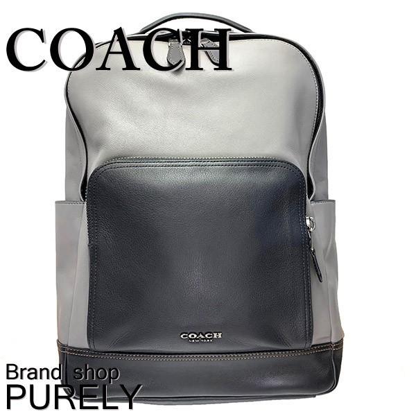 コーチ バッグ メンズ 全品ポイント5倍 Coach リュックサック レザー グラハム バックパック F Qbhgr ヘザーグレー F Qbhgr Purely Shop 通販 Yahoo ショッピング