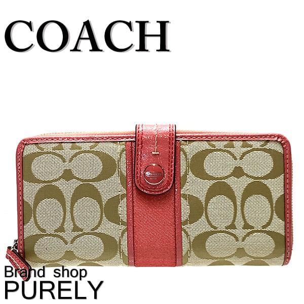 COACH（コーチ） 国内発送 財布 レディース 長財布 シグネチャー