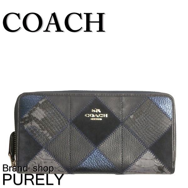 【COACH】シグネチャーパッチワーク二つ折りフラップ財布（アコーディオンタイプ コーチ シグネチャー二つ折り財布 COACH | 京都通販ミセスの
