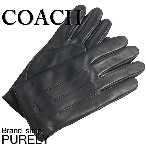 コーチ Coach 全品ポイント3倍 小物 手袋 メンズ ベーシック レザー グローブ F541 Blk ブラック M F541 Blk M Purely Shop 通販 Yahoo ショッピング