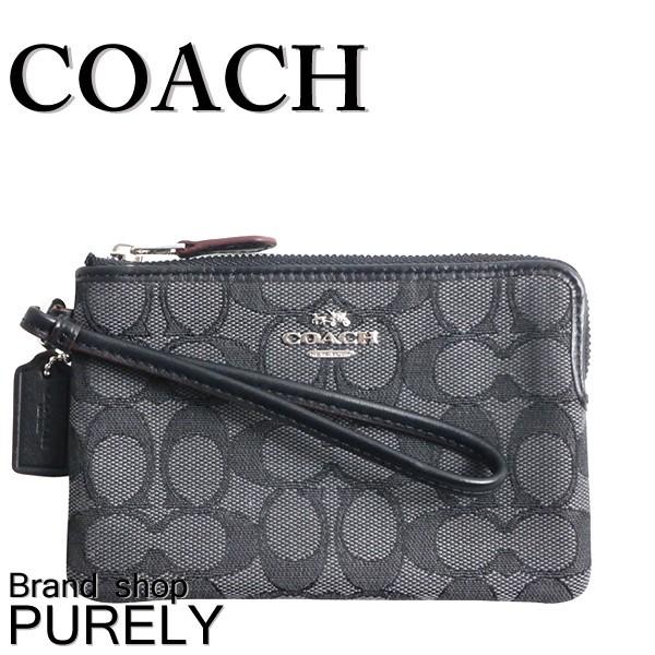 【未使用級】 コーチ アクセサリーポーチ シグネチャー グレー 大人気 楽天市場】コーチ ポーチ レディース COACH 小物入れ