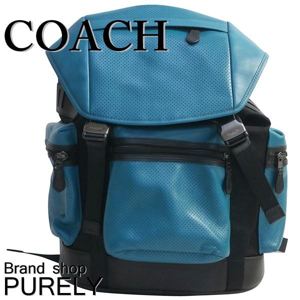 COACH コーチ バッグ メンズ バック パック パーフォレイテッド  