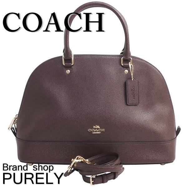 COACH コーチ バッグ レディース 2WAY ハンドバッグ クロスグレイン 