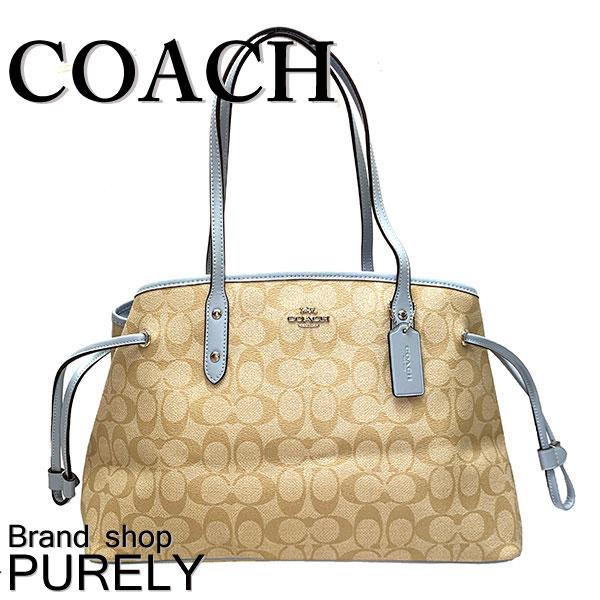コーチ COACH バッグ レディース トート バッグ シグネチャー ドロー