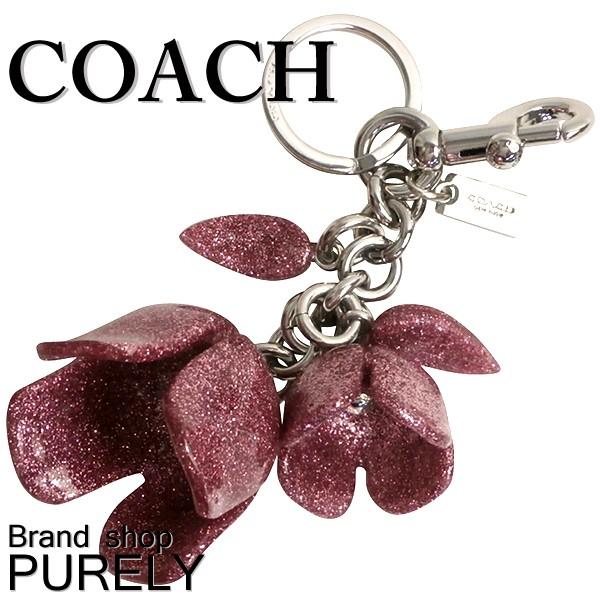 COACH（コーチ） 国内発送 小物 キーホルダー グリッター ティーローズ
