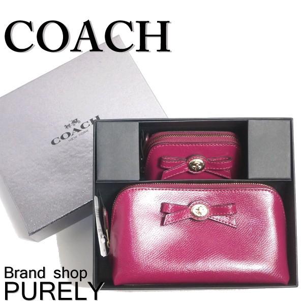 COACH（コーチ） 国内発送 ポーチ 小物入れ 限定品 レザー ターン 