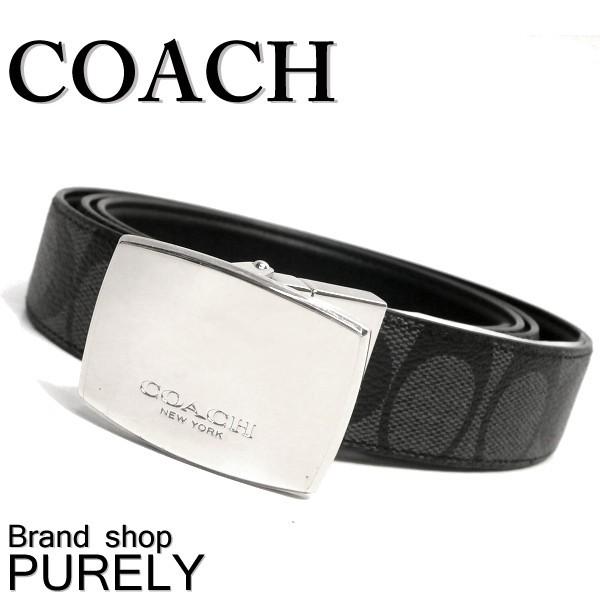 【正規品】（新品未使用）COACH コーチ ベルト F64828 COACH（コーチ） 国内発送 ベルト メンズ シグネチャー リバーシブル