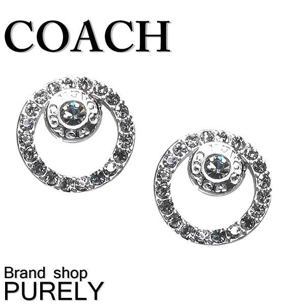 送料無料 コーチ レディース 全品ポイント2倍 アクセサリー Coach ピアス オープン サークル ハロー スタッド ピアス F Slv シルバー F Slv Purely Shop 通販 Yahoo ショッピング