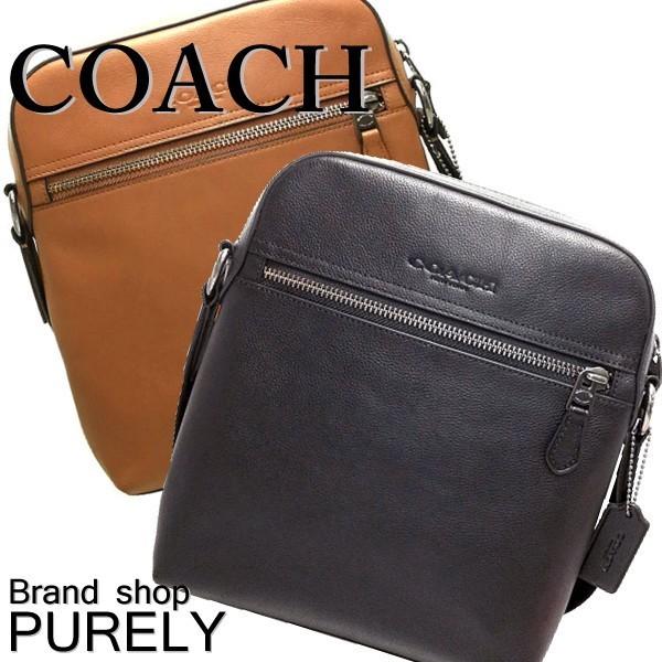 コーチ バッグ メンズ COACH ショルダーバッグ スムース レザー