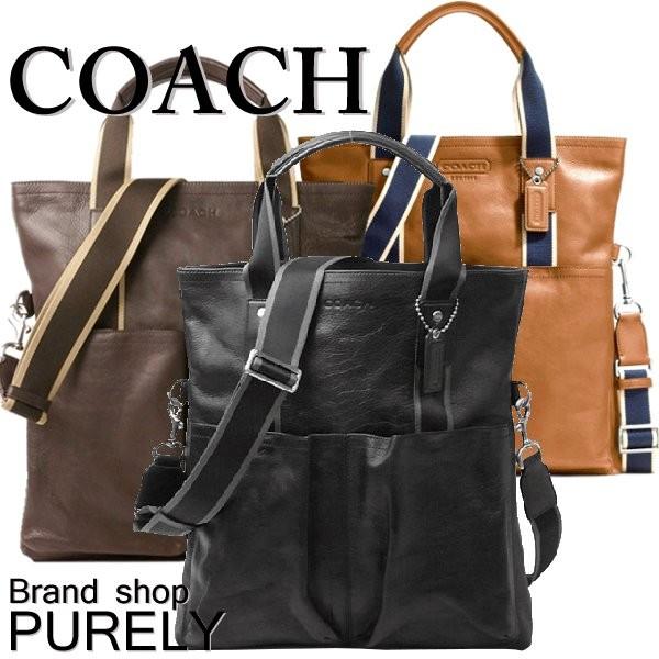 COACH（コーチ） 国内発送 バッグ メンズ レザー 2WAY トートバッグ