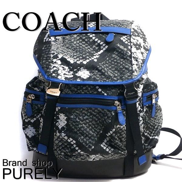 コーチ Coach 全品ポイント2倍 バッグ メンズ リュック サック プリンテッド ナイロン トレック パック バック パック F736 Epa パイソン デニム F736 Epa Purely Shop 通販 Yahoo ショッピング