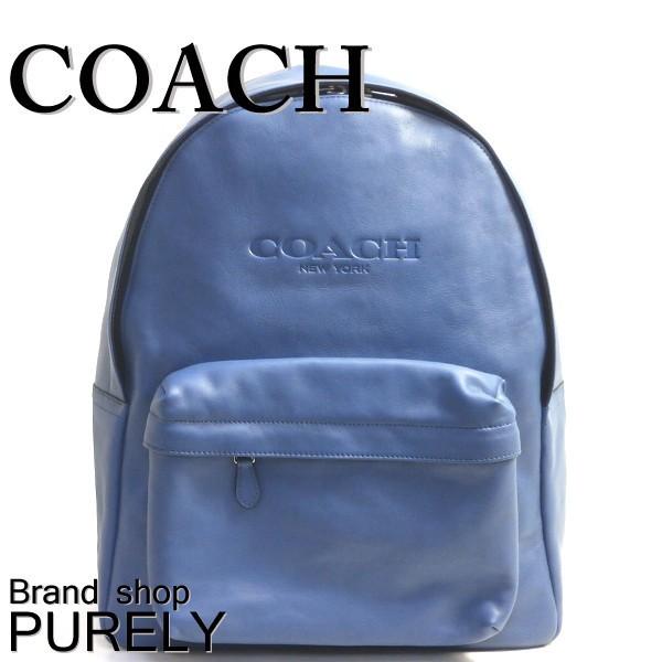 COACH コーチ バッグ メンズ スムース レザー キャンパス バック  