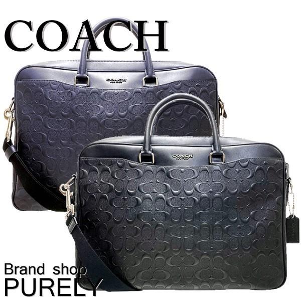 極美品✨COACH コーチ シグネチャー ビジネスバッグ ブリーフケース A4 COACH 国内発送 コーチ バッグ メンズ ビジネスバッグ