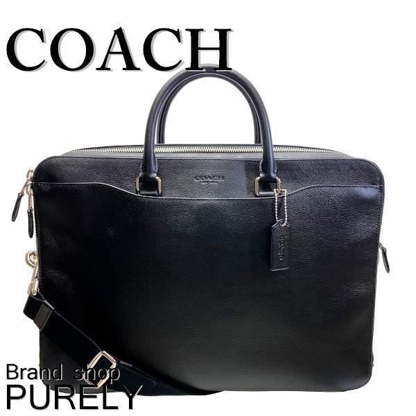 コーチ バッグ メンズ 全品ポイント5倍 Coach ブリーフケース レザー ベケット ラージ ブリーフ ビジネスバッグ F Niblk ブラック F Niblk Purely Shop 通販 Yahoo ショッピング