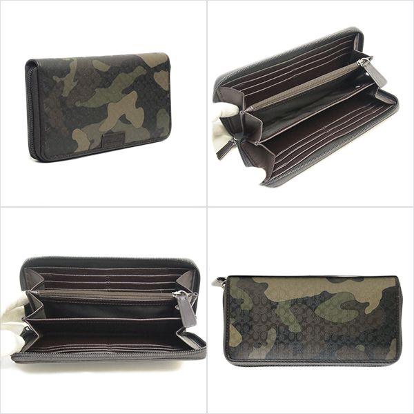 コーチ COACH 全品ポイント2倍 財布 メンズ アコーディオン ジップ 