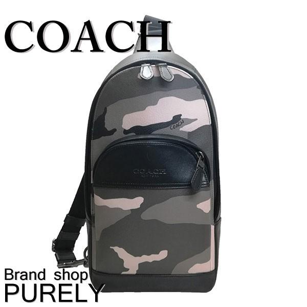 コーチ バッグ メンズ 全品ポイント2倍 Coach ショルダーバッグ スリングパック カモフラージュ ヒューストン パック F Qb M2 ブラックマルチ F Qbm2 Purely Shop 通販 Yahoo ショッピング