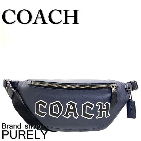 コーチ バッグ メンズ 全品ポイント3倍 Coach ボディバッグ レザー コーチ スクリプト ワーレン ベルト バッグ F Qbbhp ミッドナイト F Qbbhp Purely Shop 通販 Yahoo ショッピング