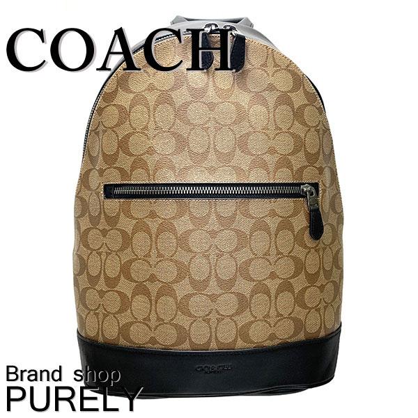コーチ バッグ メンズ 全品ポイント2倍 Coach リュック シグネチャー ウエスト スリム バック パック F Qbtn2 タン F Qbtn2 0714 Purely Shop 通販 Yahoo ショッピング
