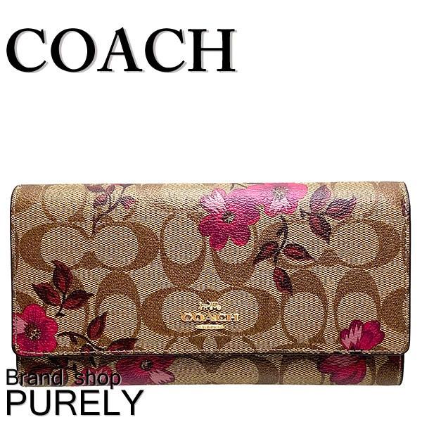 COACH コーチ ヴィクトリア フローラル ラウンドファスナー 長財布 COACH（コーチ） 国内発送 財布 レディース 長財布 ヴィクトリアン