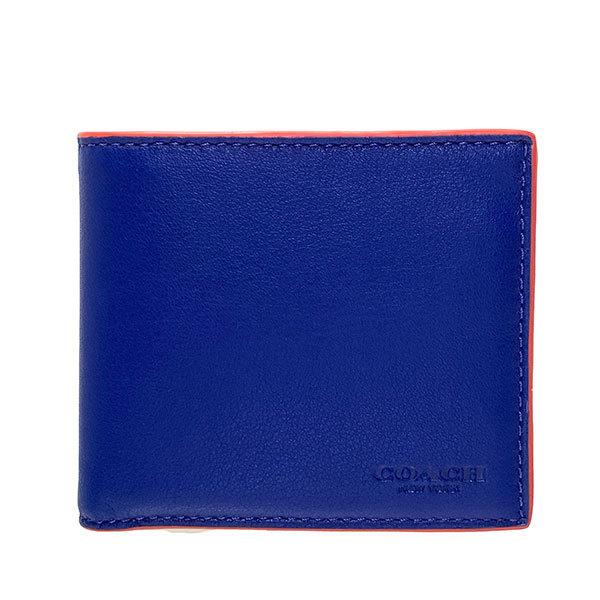 COACH コーチ スリムウォレット 長財布 グリーン ブルー カラーブロック COACH（コーチ） 財布 レディース 長財布 アウトレット レザー