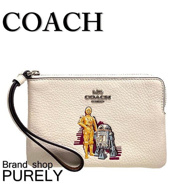 COACH（コーチ） 国内発送 ポーチ レディース 小物入れ レザー スター