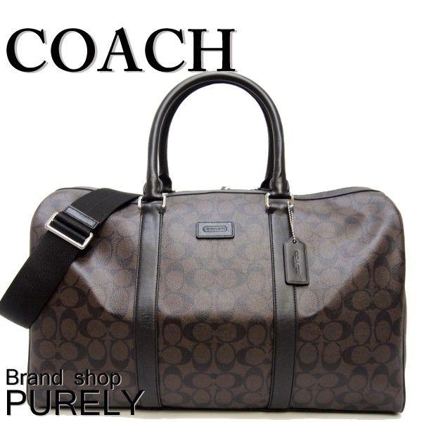 コーチ COACH バッグ メンズ ボストン バッグ ヘリテージ シグネチャー  