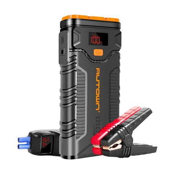 Autown ジャンプスターター 800mah大容量 00aピーク電流バッテリーブースター 多車種適用 12v車用 エンジンスターター スマートジャンパー ケーブル付き Dejapan Bid And Buy Japan With 0 Commission