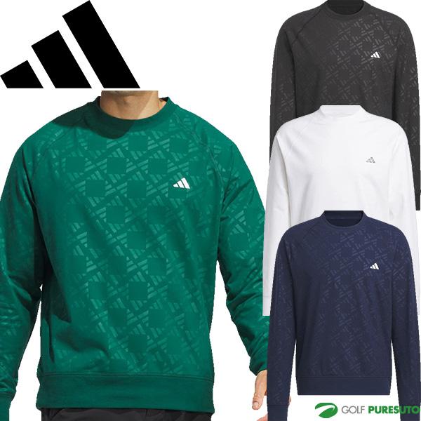 ADIDAS GOLF アディダス ゴルフ 長袖 スウェット クルーネック